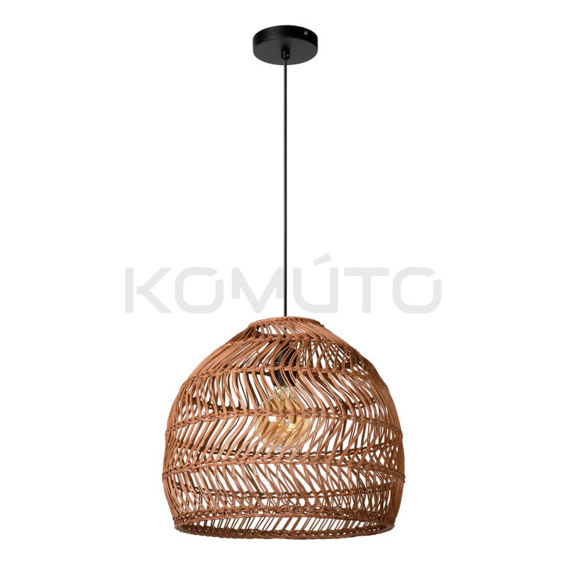 Lampa wisząca Boho Bell 40 rattan