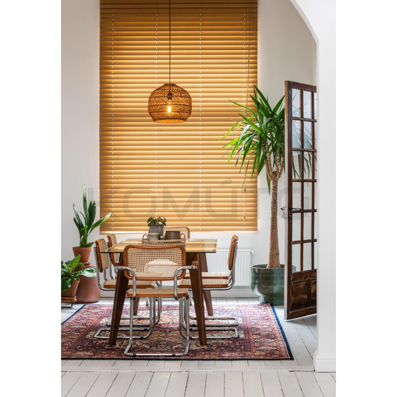 Lampa wisząca Boho Bell 40 rattan