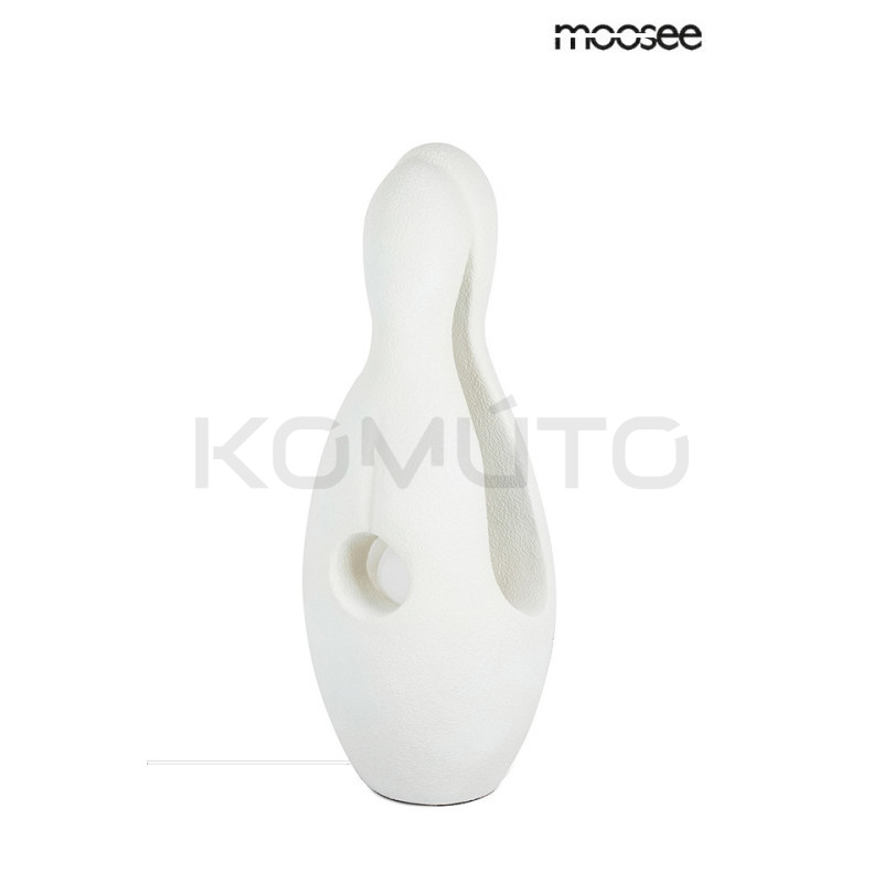 Lampa podłogowa MYKONOS rzeźba biała dekoracja Lampa podłogowa MYKONOS rzeźba biała dekoracja