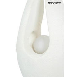 Lampa podłogowa MYKONOS rzeźba biała dekoracja Lampa podłogowa MYKONOS rzeźba biała dekoracja