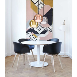 Lampa wisząca glamour złota Mirror Bolla 30