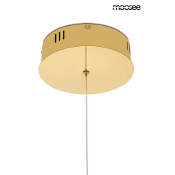 Lampa wisząca kryształowa WAVE 120 złota glamour Lampa wisząca kryształowa WAVE 120 złota glamour