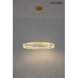 Lampa wisząca glamour LIBERTY 40 złota okrąg  Lampa wisząca glamour LIBERTY 40 złota okrąg