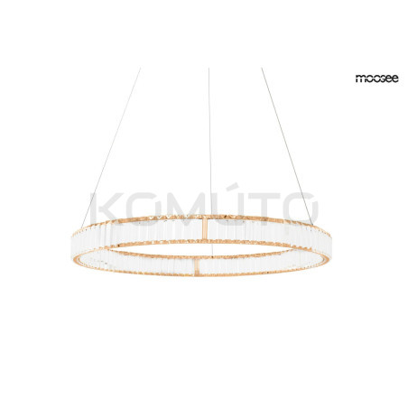 Lampa wisząca glamour LIBERTY 60 złota nowoczesny żyrandol