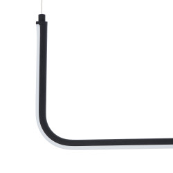 LAMPA WISZĄCA MINIMA-1 LED 80 czarna pozioma LAMPA WISZĄCA MINIMA-1 LED 80 czarna pozioma