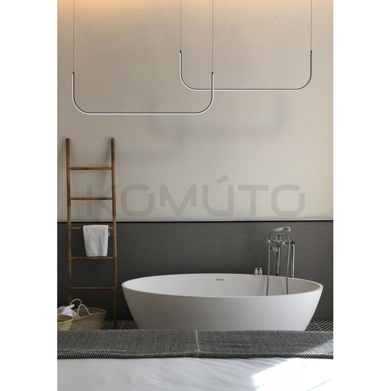 LAMPA WISZĄCA MINIMA-1 LED 80 czarna pozioma LAMPA WISZĄCA MINIMA-1 LED 80 czarna pozioma