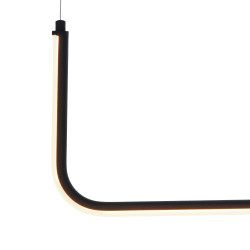 LAMPA WISZĄCA MINIMA-1 LED 80 czarna pozioma LAMPA WISZĄCA MINIMA-1 LED 80 czarna pozioma