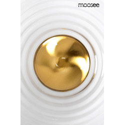 Okrągły Kinkiet ONDA złoty nowoczesny