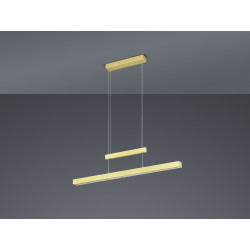 Lampa wisząca Pozioma Bruno złota Led Lampa wisząca Pozioma Bruno złota Led