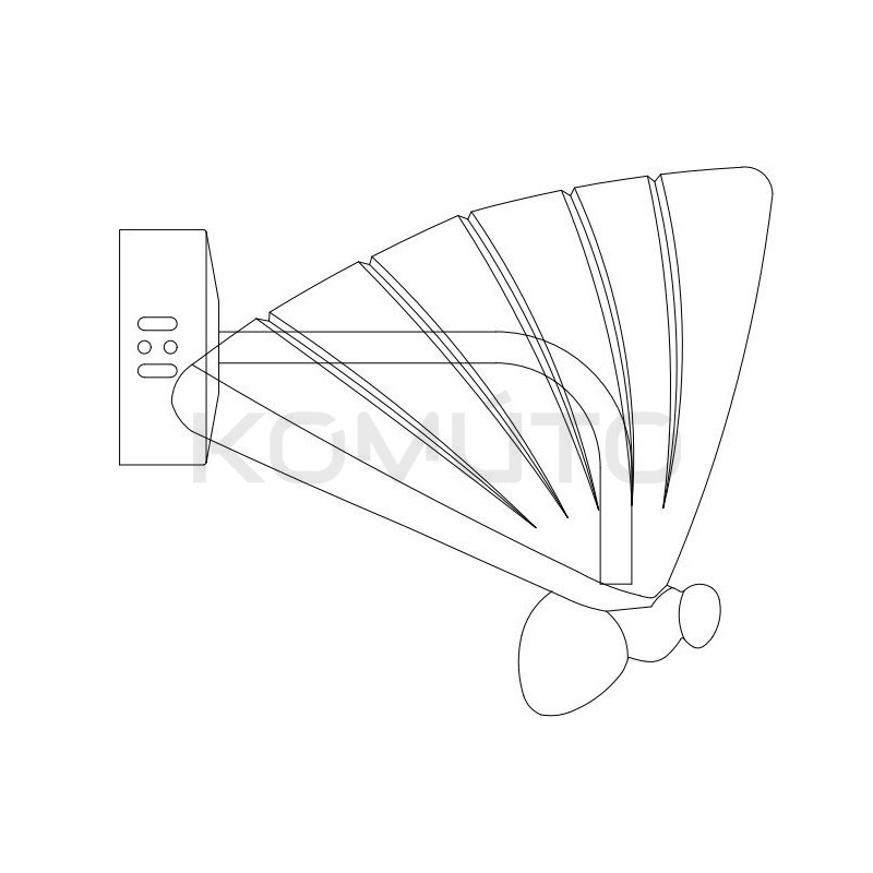Kinkiet glamour Bee Motyl złoty 18 urokliwy romantyczny