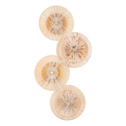 Dekoracyjny KINKIET LUXIO-4 LED BURSZTYNOWY