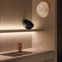 Dekoracyjny kinkiet LUXIO 1 LED BURSZTYNOWY