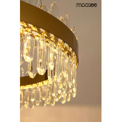 Kryształowa lampa wisząca glamour AMIRA 60 złota Kryształowa lampa wisząca glamour AMIRA 60 złota