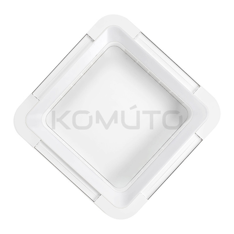 Lampa sufitowa z wentylatorem FANLIGHT plafon biały