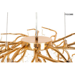Lampa wisząca glamour RIVIERA 60 jemioła złota nowoczesna Lampa wisząca glamour RIVIERA 60 jemioła złota nowoczesna