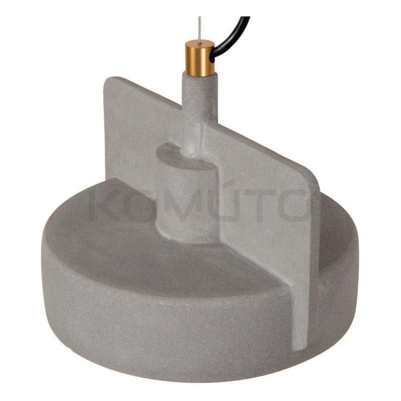 Betonowa lampa wisząca Bat szara Betonowa lampa wisząca Bat szara