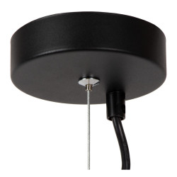 Betonowa lampa wisząca Bat żółta rustykalna Betonowa lampa wisząca Bat żółta rustykalna