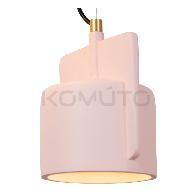 Betonowa lampa wisząca Bat potrójna kolorowa rustykalna Betonowa lampa wisząca Bat potrójna kolorowa rustykalna