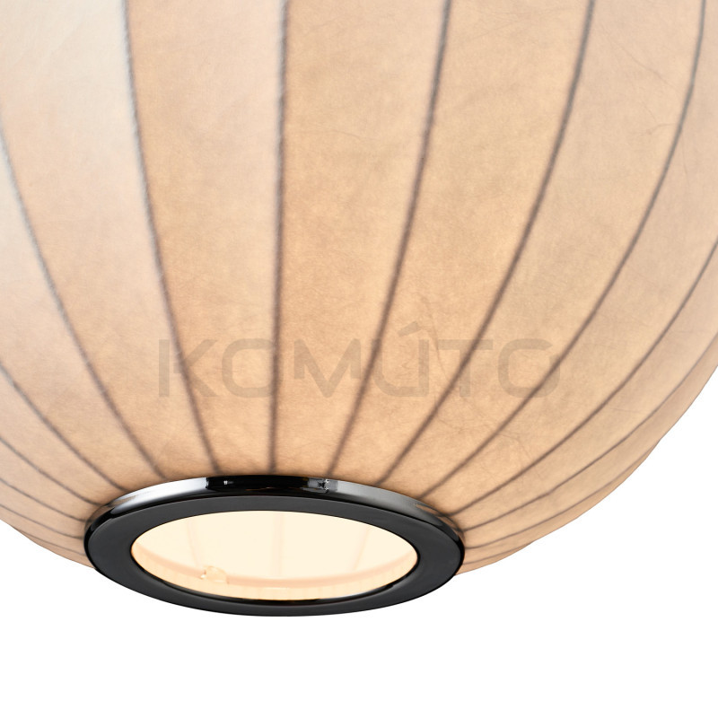 LAMPA WISZĄCA SILK BIAŁA 30 z jedwabiu kula LAMPA WISZĄCA SILK BIAŁA 30 z jedwabiu kula