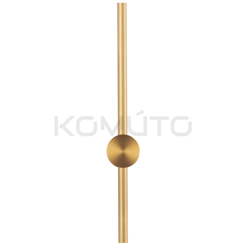 Złoty Kinkiet glamour Sparo Sopel 100 słupek pałka pręt Złoty Kinkiet glamour Sparo Sopel 100 słupek pałka pręt