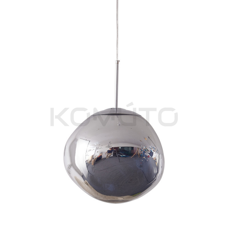 Lampa Wisząca Fusion Glam 28 srebrna