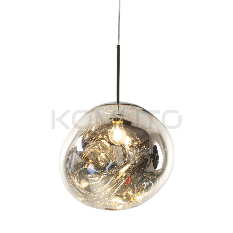 Lampa Wisząca Fusion Glam 38 srebrna