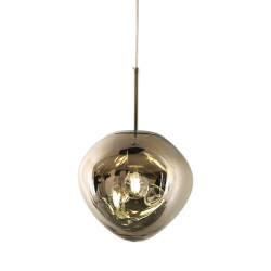 Lampa Wisząca Fusion Glam 38 srebrna