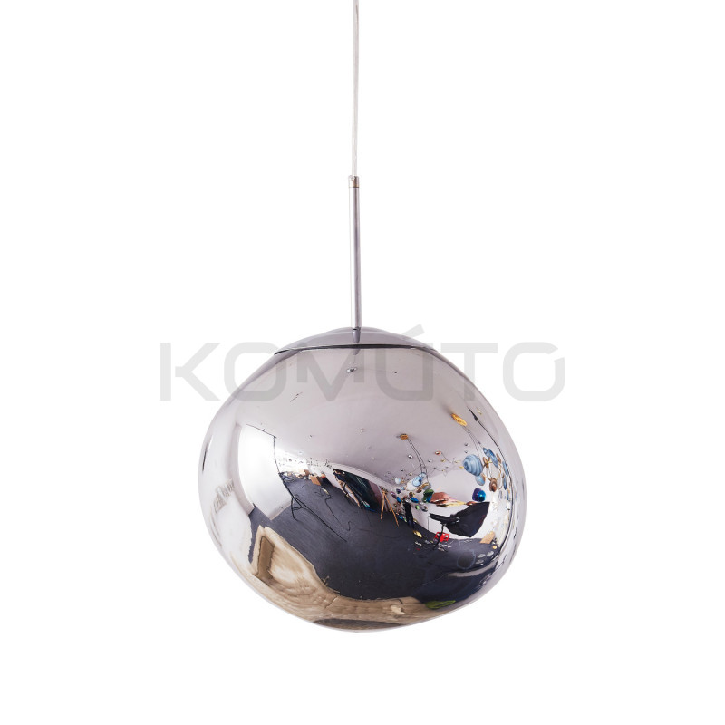 Lampa Wisząca Fusion Glam 38 srebrna