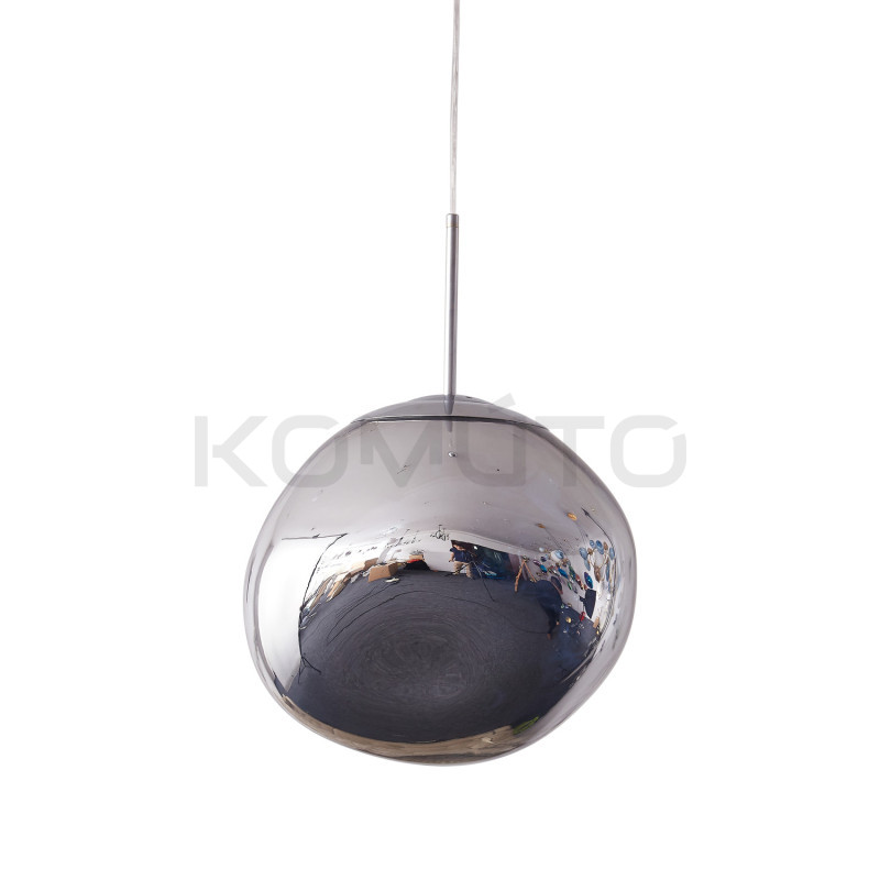 Lampa Wisząca Fusion Glam 38 srebrna