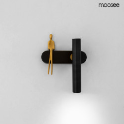 Kinkiet BOY TUBE czarny lewy/prawy