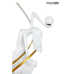 Lampa podłogowa DANCING QUEEN biała