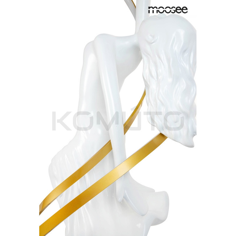 Lampa podłogowa DANCING QUEEN biała