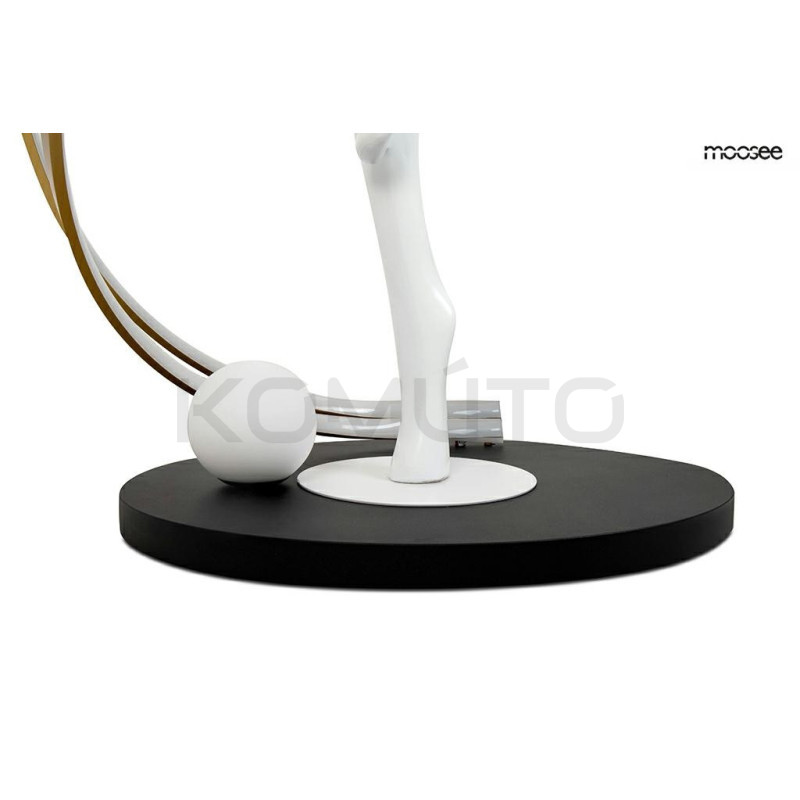 Lampa podłogowa DANCING QUEEN biała