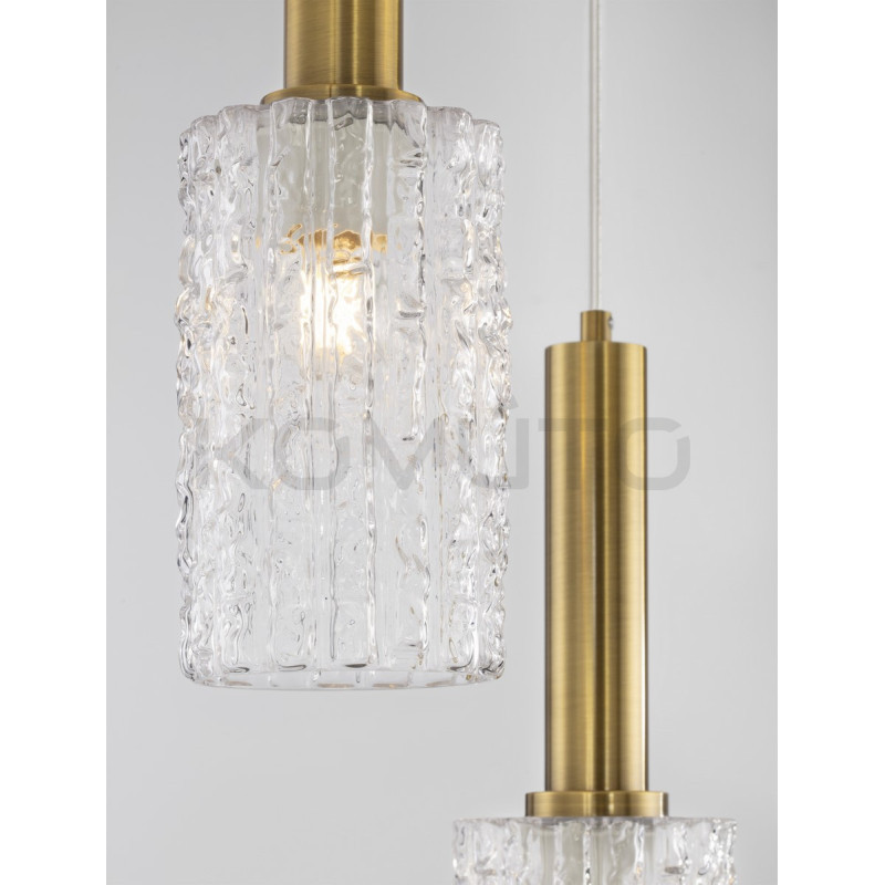 Lampa wisząca Froz 3 złota Lampa wisząca Froz 3 złota