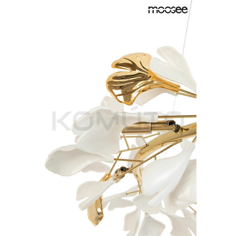 Lampa wisząca glamour FLORA 80 PP złota Lampa wisząca glamour FLORA 80 PP złota