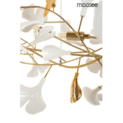 Lampa wisząca pozioma glamour FLORA 250 PP złota