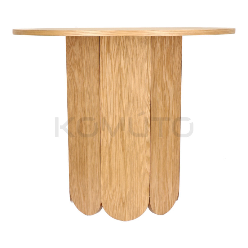 Okrągły stół w stylu Boho dębowy Boryna Okrągły stół w stylu Boho dębowy Boryna