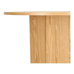 Okrągły stół w stylu Boho dębowy Boryna Okrągły stół w stylu Boho dębowy Boryna