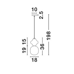 Lampa wisząca Plusy Lampa wisząca Plusy