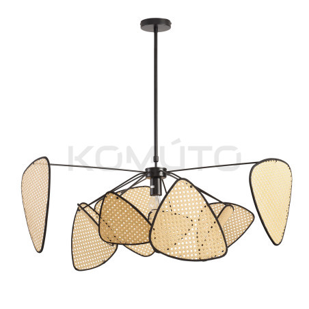 Lampa wisząca NATURA 100 plecionka wiedeńska rattanowa