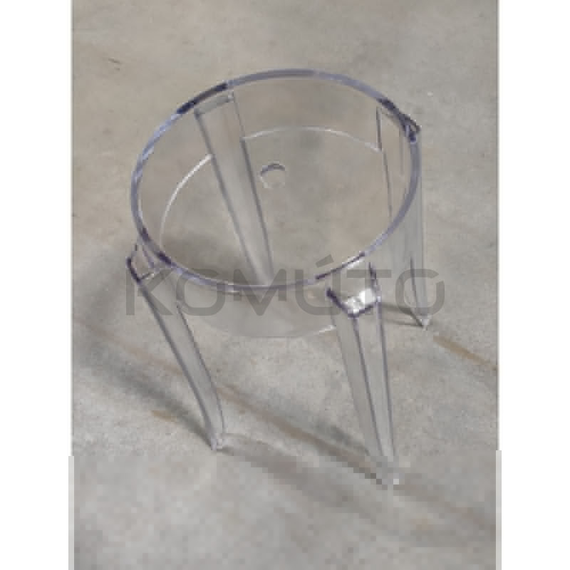 Stołek Inspirowany Projektem Ghost 46 przezroczysty Stołek Inspirowany Projektem Ghost 46 przezroczysty