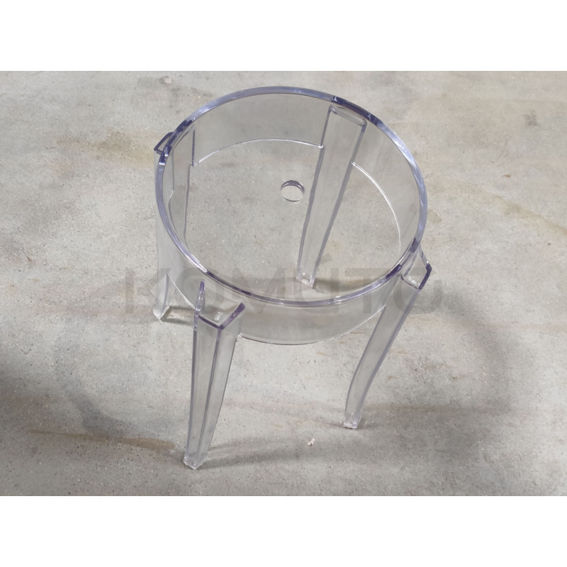 Stołek Inspirowany Projektem Ghost 46 przezroczysty Stołek Inspirowany Projektem Ghost 46 przezroczysty