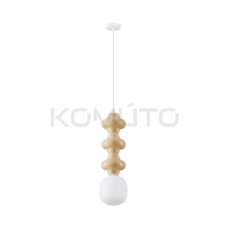 Lampa Triple Plusy kolorowy ceramiczny akcent