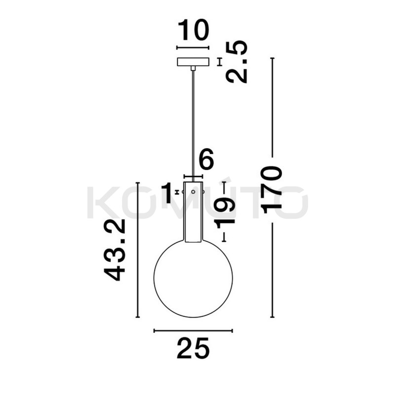 Lampa Gradient II Lampa Gradient II