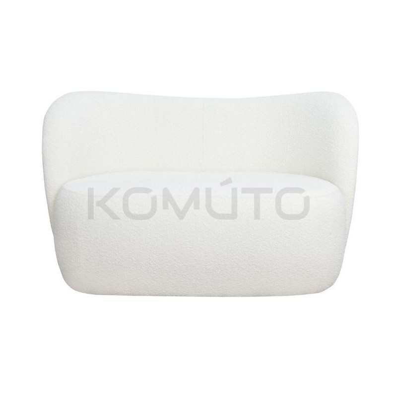Sofa zaokrąglona Art Deco Alba 2 osobowa Sofa zaokrąglona Art Deco Alba 2 osobowa
