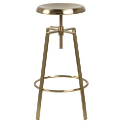 Hoker regulowany Gold złoty nowoczesny metalowy Hoker regulowany Gold złoty nowoczesny metalowy