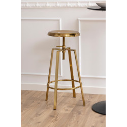 Hoker regulowany Gold złoty nowoczesny metalowy Hoker regulowany Gold złoty nowoczesny metalowy