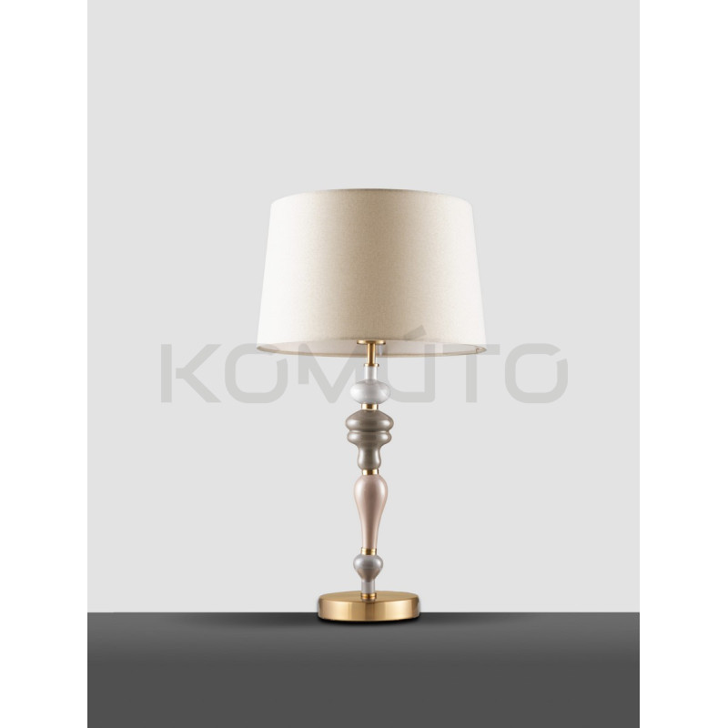 Lampa stołowa Piękna beżowa