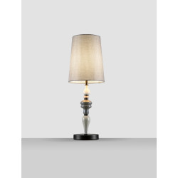 Lampa stołowa Piękna Slim szara