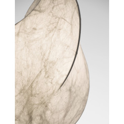 Lampa wisząca Over S1 z jedwabiu Lampa wisząca Over S1 z jedwabiu